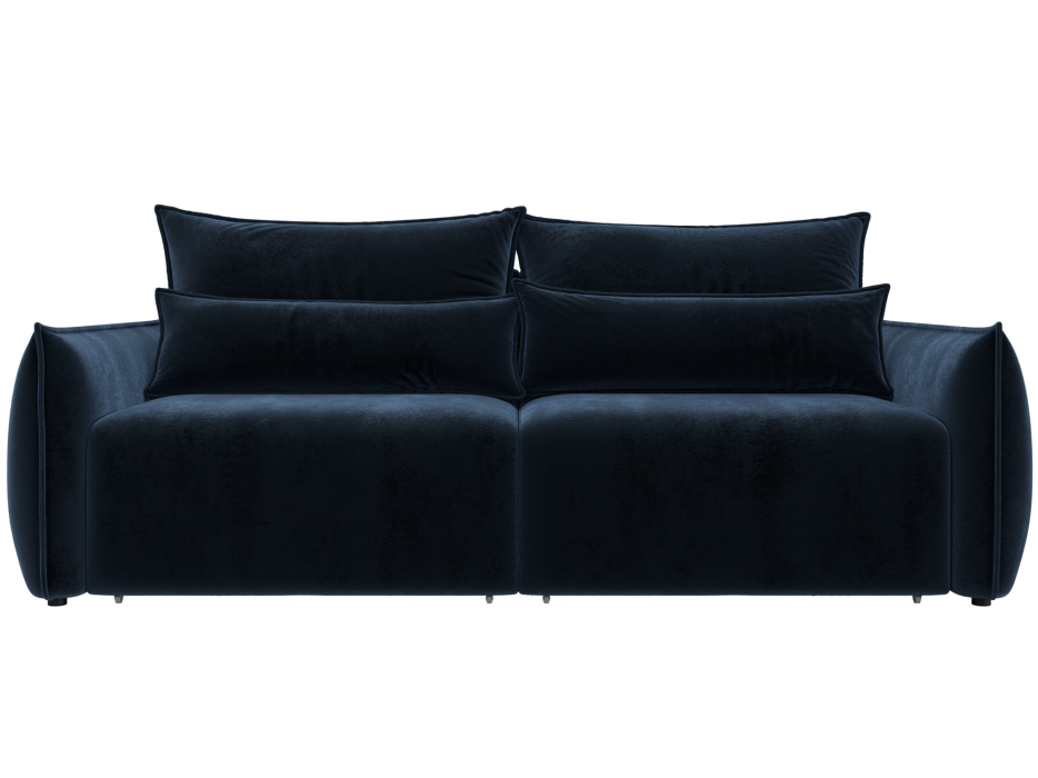 Диваны еврокнижки, Диван прямой Лига-051 НПБ, велюр TOWER