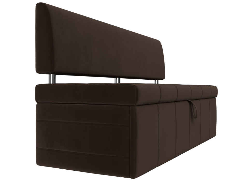 Диваны прямые кухонные, Кухонный прямой диван Стоун, микровельвет