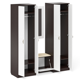 Прихожая П-6 компоновка № 8 МДФ фрезеровка прованс