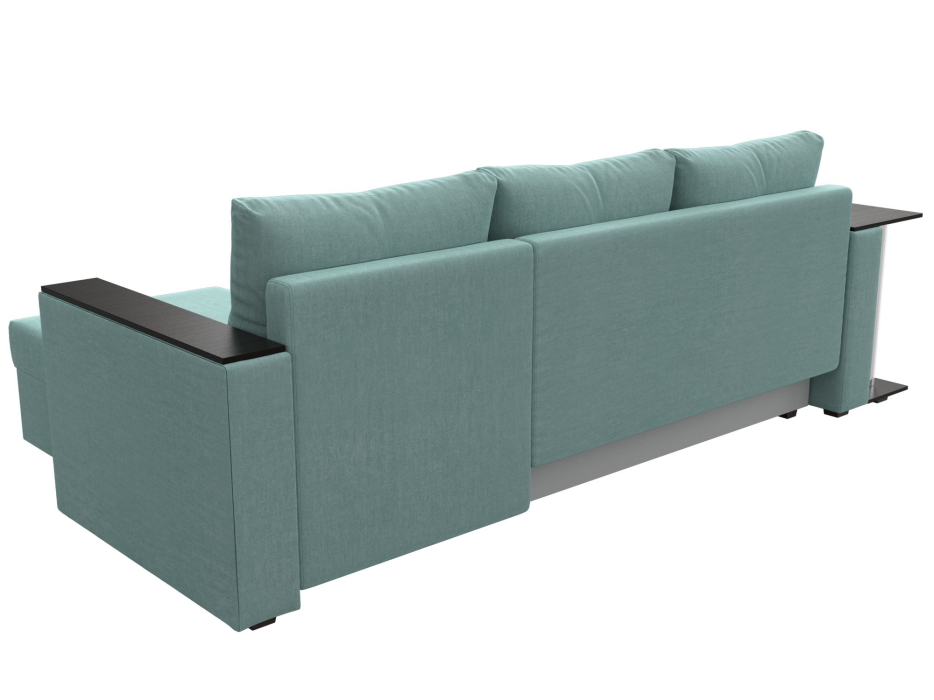 Диваны угловые в гостиную, Угловой диван Атланта правый угол, рогожка Амур