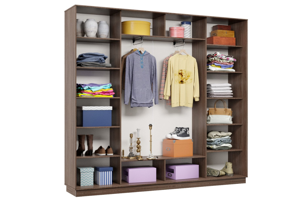 Шкафы-купе, Шкаф-купе Премьер 59 (15;15;15) трёхдверный