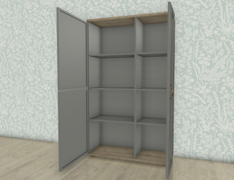 Модульная система Карина Шкаф ШК-1081