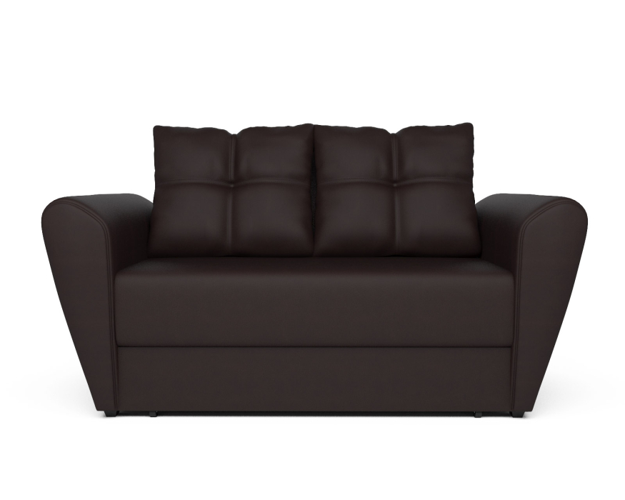 Диваны кровати со спальным местом, Диван прямой выкатной Квартет (Экокожа)