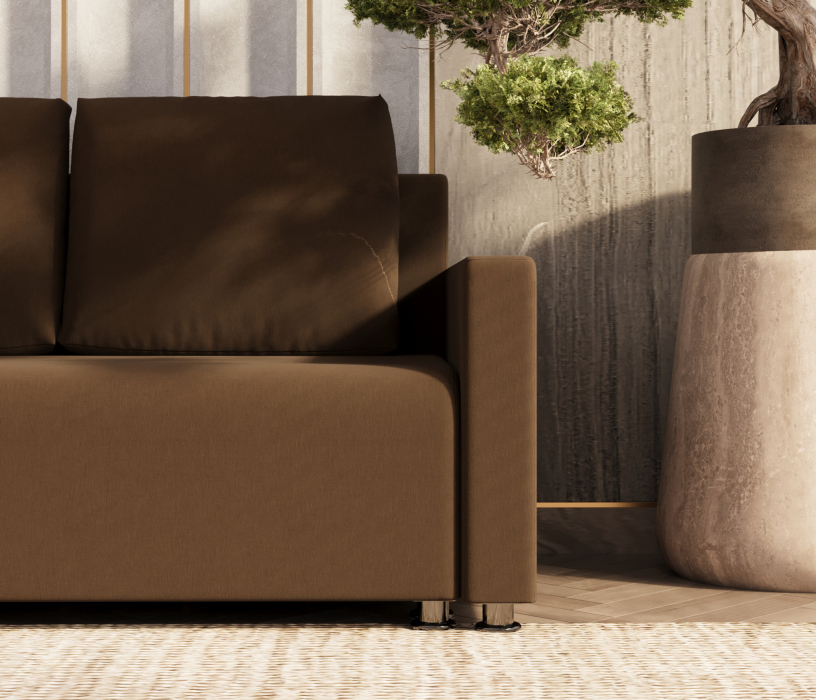 Диваны кровати со спальным местом, Диван-кровать Олимп, рогожка