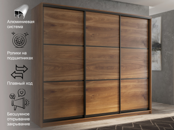 Шкаф-купе 3х дверный Кааппи 4 180х60