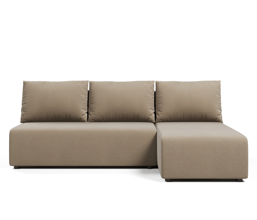 Диваны угловые, Угловой диван-кровать Каир (Комо, Крит), велюр