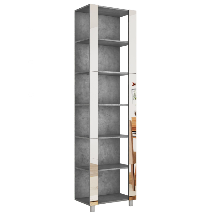 Открытые, Стеллаж модульный Универсальный 35х60х240 Зеркало