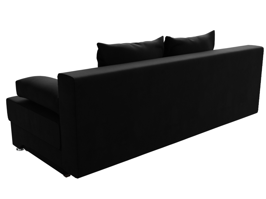 Диваны еврокнижки, Диван прямой Ник-2, микровельвет