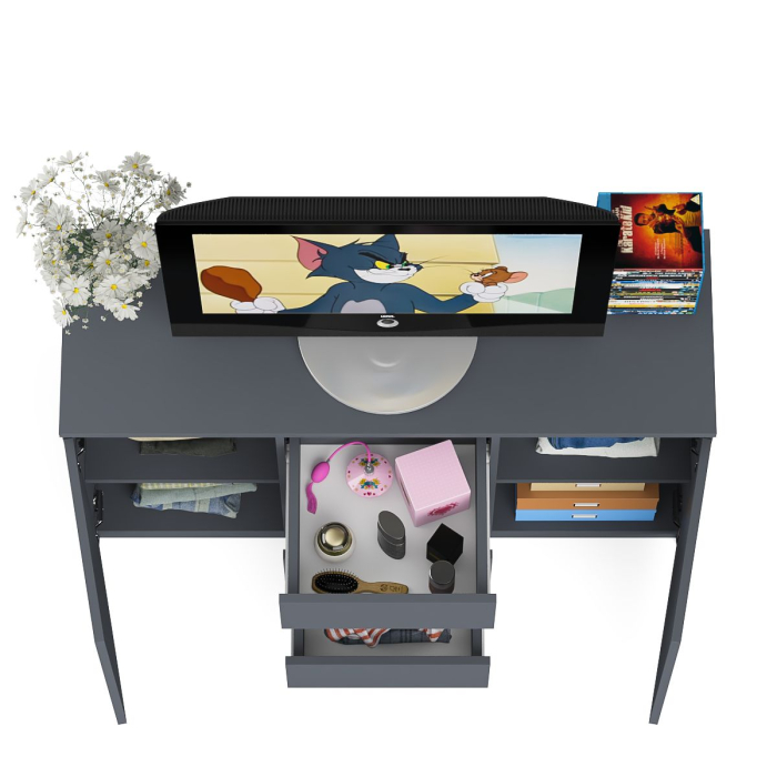 Комоды, Комод-тумба три ящика и две дверки Мори МК1200.3