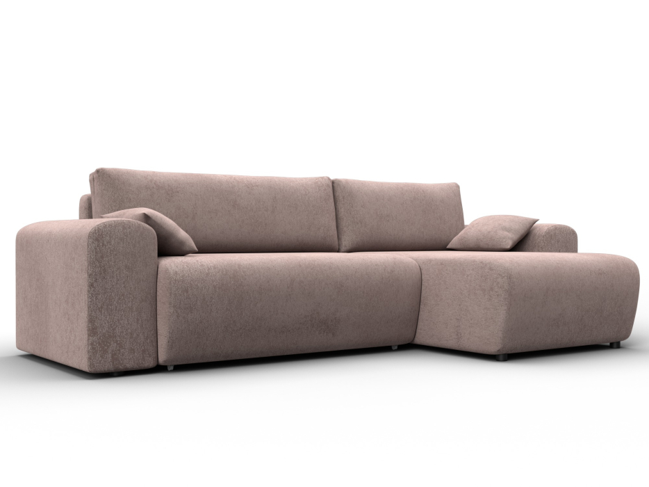 Диваны угловые в гостиную, Диван угловой Лига-099 угол универсальный, велюр TOWER