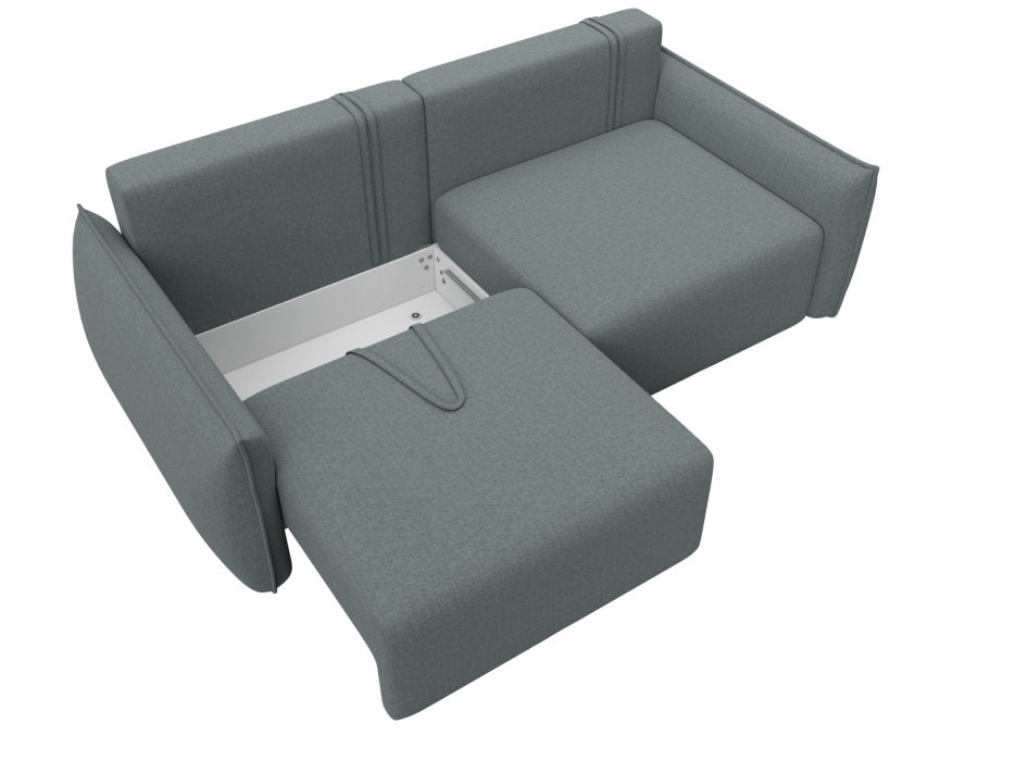 Диваны еврокнижки, Диван прямой Лига-051 НПБ, рогожка Амур