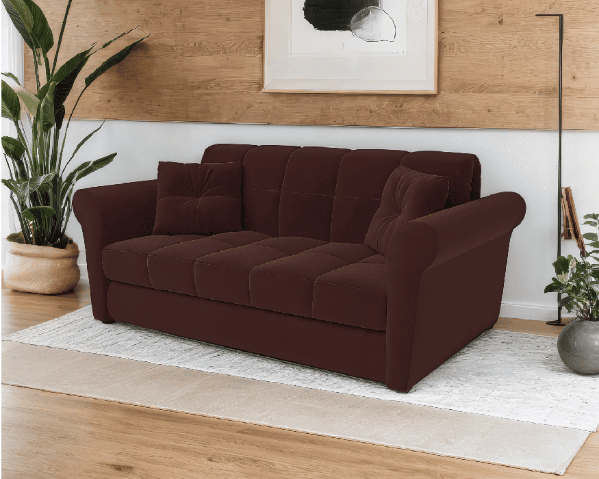 Диваны кровати со спальным местом, Диван аккордеон Гранд ППУ 155х200 Велюр