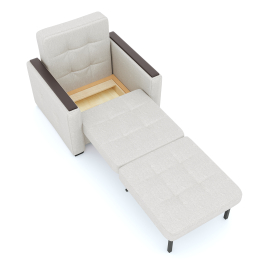 Кресло-кровать Этро Вуд рогожка, 70