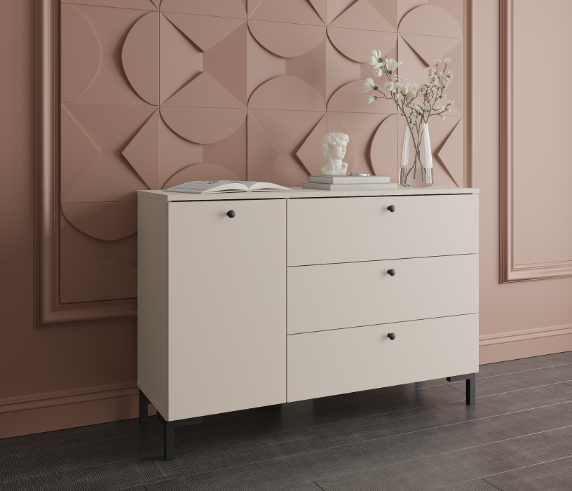 Комоды, Комод Тренд СБ-3446 3 ящика, 1 дверь