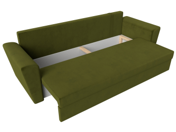 Прямой диван Амстердам Лайт, микровельвет