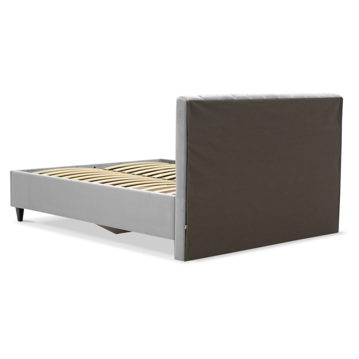 Мягкая кровать, Двуспальная кровать МЕРЛА 180х200, с подъемным механизмом, велюр