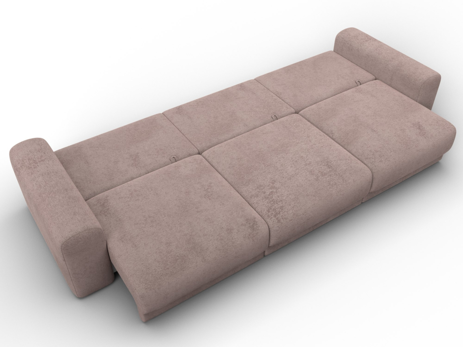 Диваны еврокнижки, Диван прямой Лига-056 НПБ Лонг, велюр TOWER