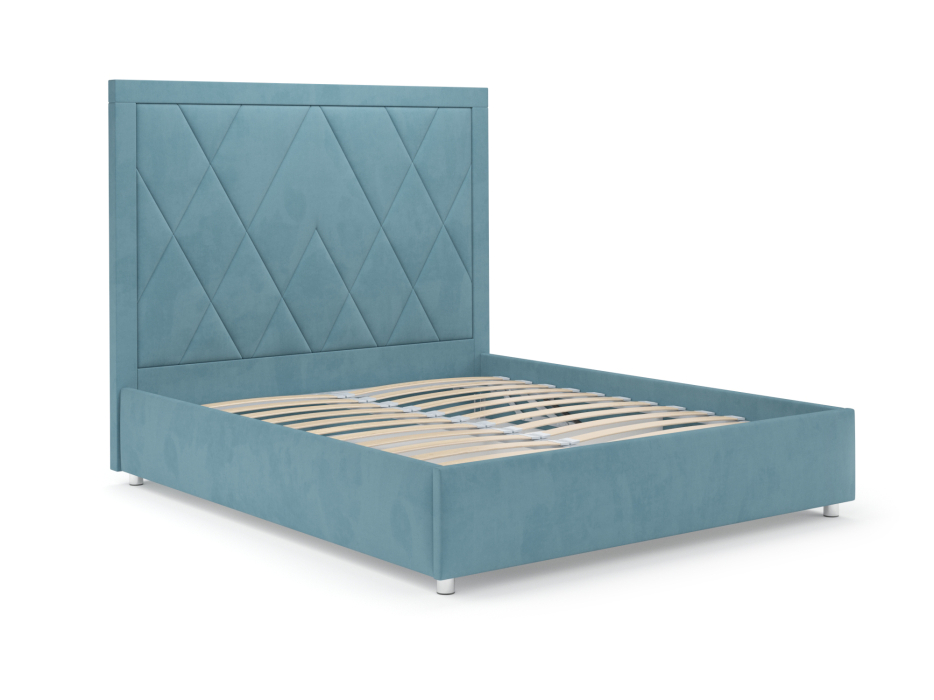 Мягкая кровать, Кровать Треви 160 см (Велюр)