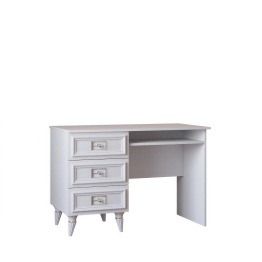 Стол Валенсия письменный (1100х600х750) серебро
