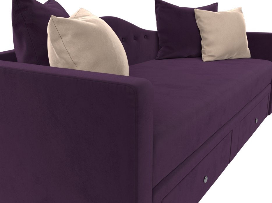 Детские диваны, Детский прямой диван Дориан, Велюр