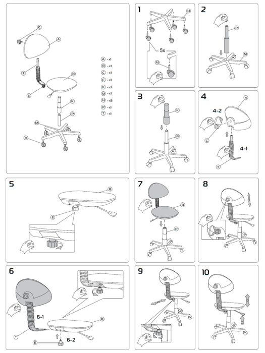 Детские компьютерные кресла, Кресло Логика космос