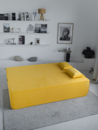 Диван бескаркасный Клайд, велюр