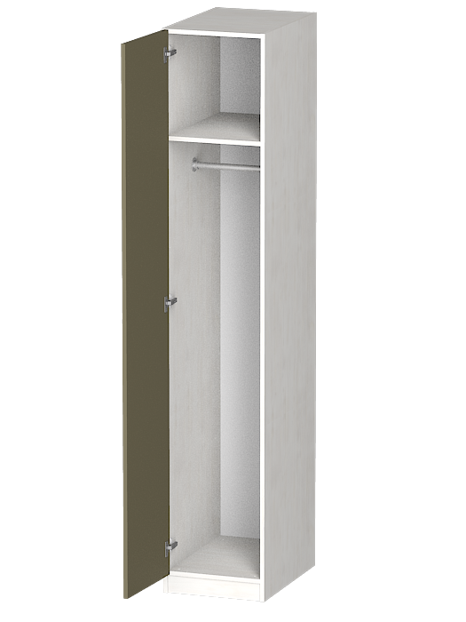 Для одежды, Распашной шкаф Лайф для одежды 40*60*215 Северное дерево