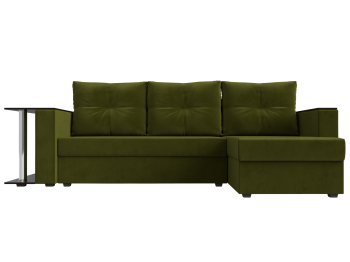 Угловой диван Атланта правый угол, микровельвет