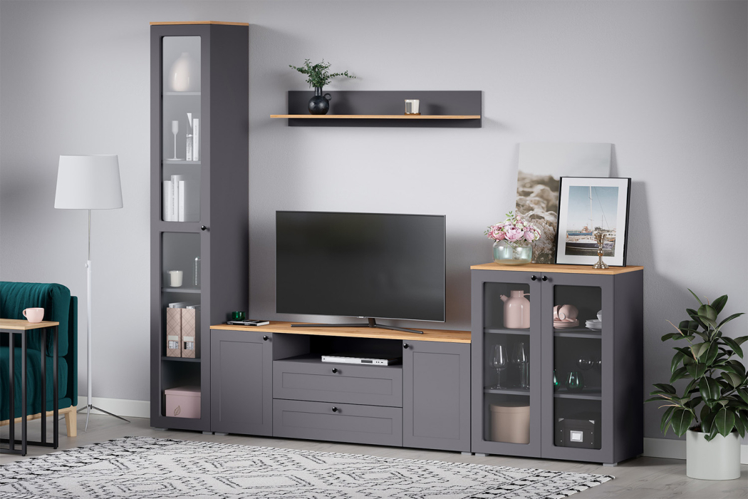 Стенки для гостиной, Гостиная Остин. Комплект 2