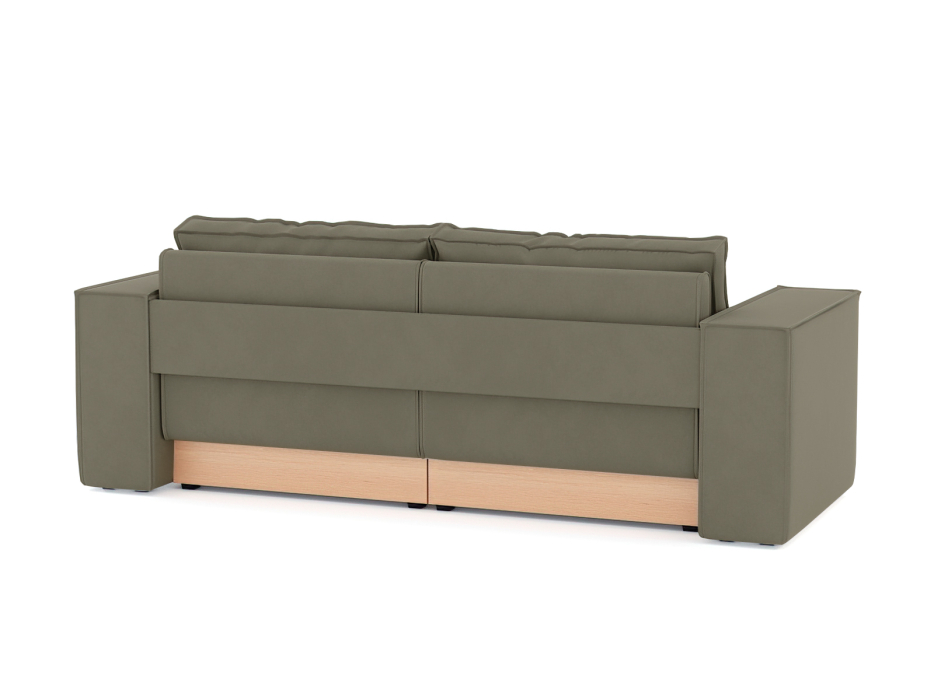 Диваны еврокнижки, Диван-кровать Лофт еврокнижка-трансформер, велюр