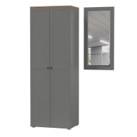 Прихожие, Шкаф две дверки в прихожую и зеркало Остин