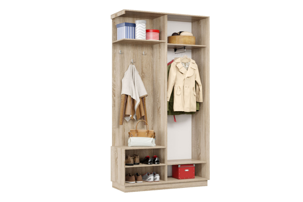 Прихожие, Прихожая Премьер 03 Лайт 11 Левая Мини