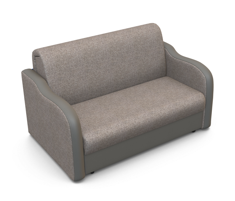 Диваны кровати со спальным местом, Диван-кровать Коломбо 160 экокожа/рогожка