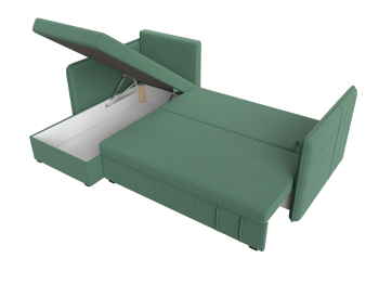 Угловой диван Слим левый угол, рогожка Амур