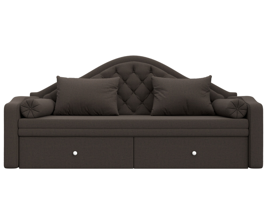 Диваны с ящиком для белья, Диван детский прямой Сойер, рогожка Амур