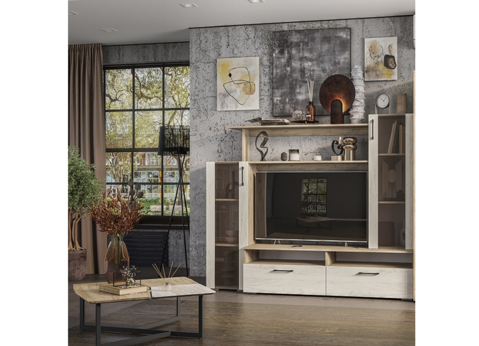 Стенки для гостиной, Мини-стенка в гостиную Эмма