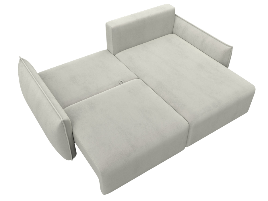 Диваны угловые в гостиную, Диван угловой Лига-051 НПБ угол универсальный, велюр TOWER