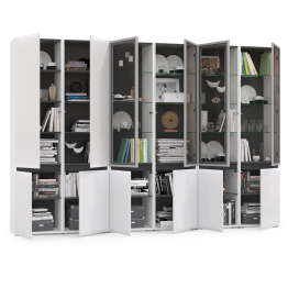 Стенка из шкафов Сидней № 19