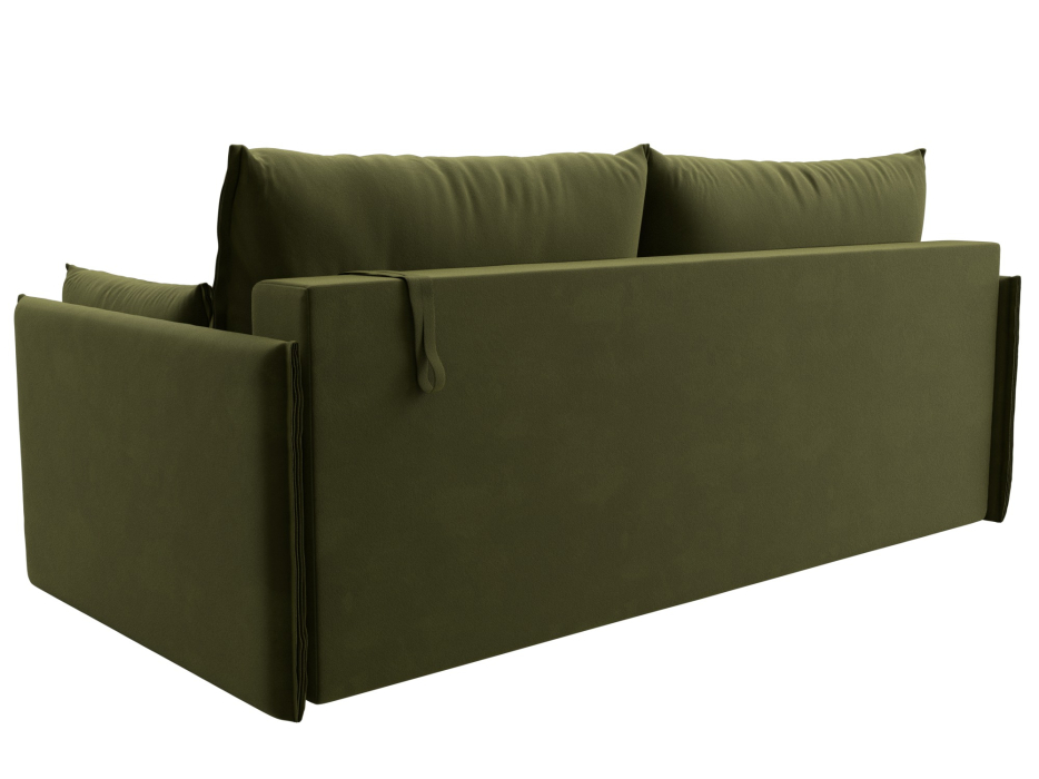 Диваны выкатные, Прямой диван Сайгон, микровельвет