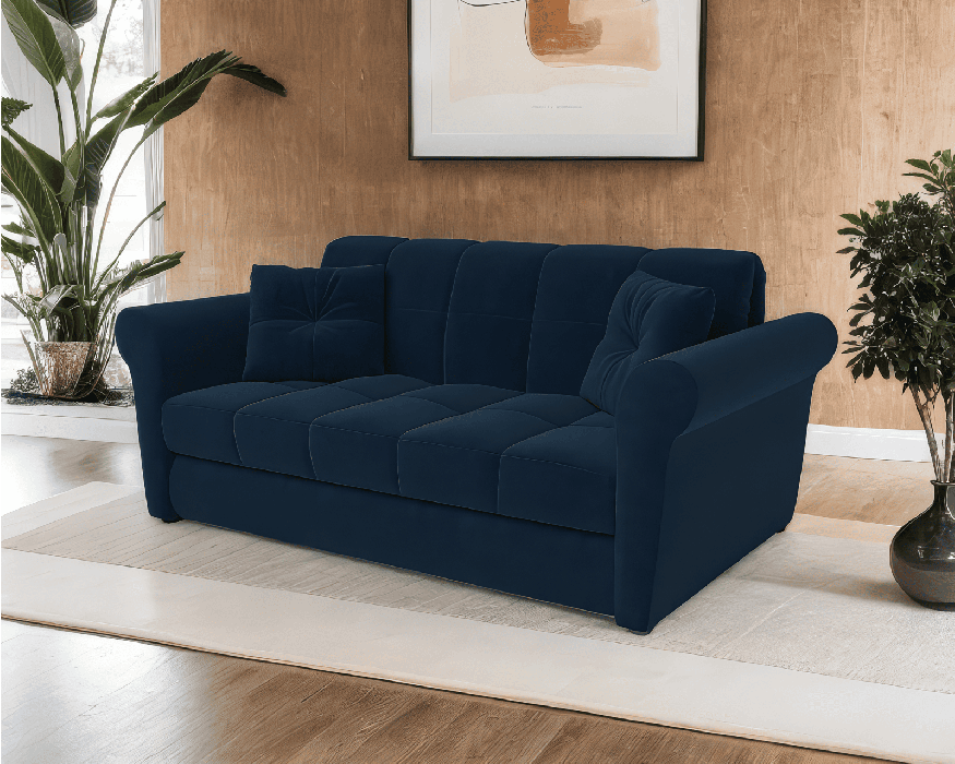 Диваны кровати со спальным местом, Диван аккордеон Гранд НПБ 155х200 Велюр