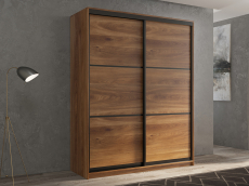 Шкафы-купе 2-х дверные, Шкаф-купе 2х дверный Кааппи 4 140х60