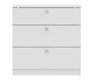 Комод 70х40х72 см, Теви 3 ящика