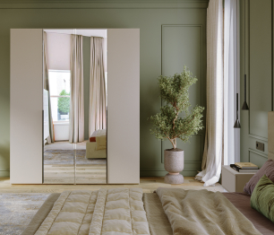 Шкаф 4-х дверный с зеркалом  Лаура Компл 1, 1976