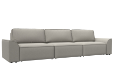 Диваны еврокнижки, Диван прямой Лига-048 НПБ Лонг, рогожка Амур