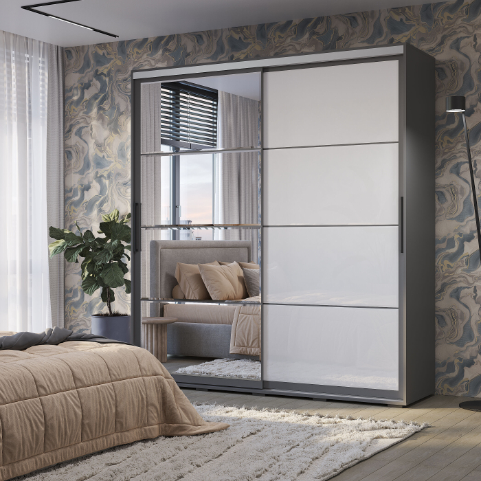 Шкафы-купе 2-х дверные, Шкаф-купе Крафт-6