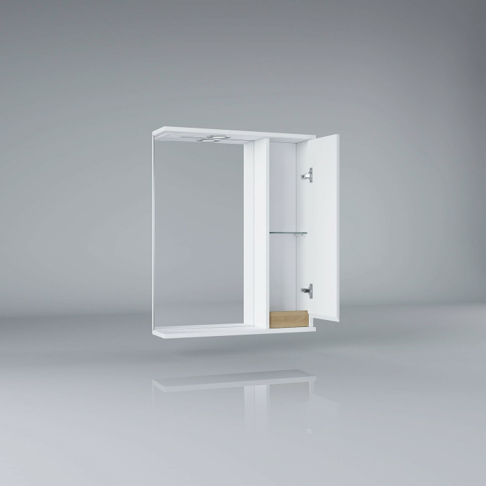 Зеркала, Зеркало-шкаф Francesca Avanti  Венеция Bianco 60 белый правый