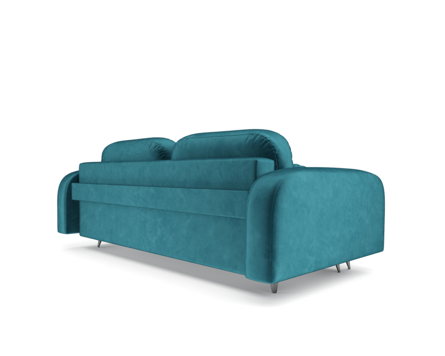 Диваны с ящиком для белья, Диван прямой тик-так Цюрих (Бархат)