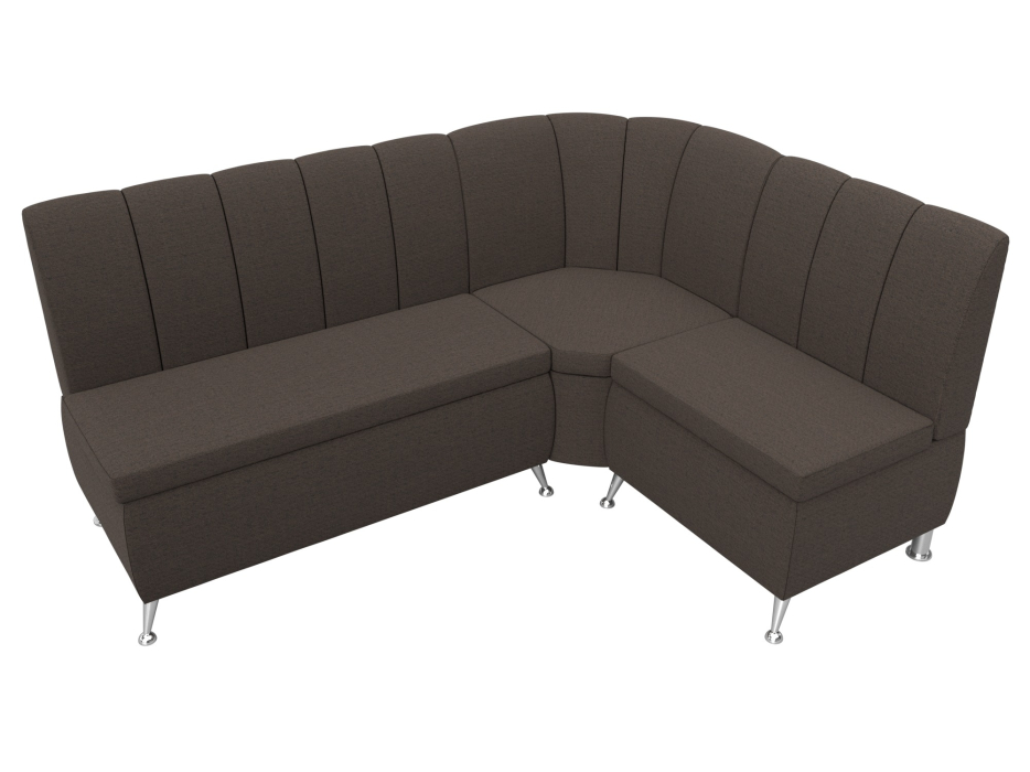 Диваны угловые кухонные, Диван кухонный угловой Кантри правый угол, рогожка Амур