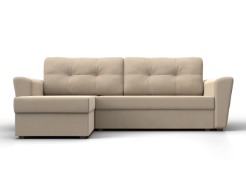 Угловой диван Амстердам Лайт левый угол, велюр