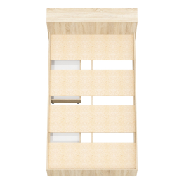 Кровать с ящиками и ящиком для хранения белья односпальная Ксения 1200